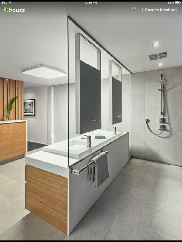 More open concept bathroom renovation ideas Renonation